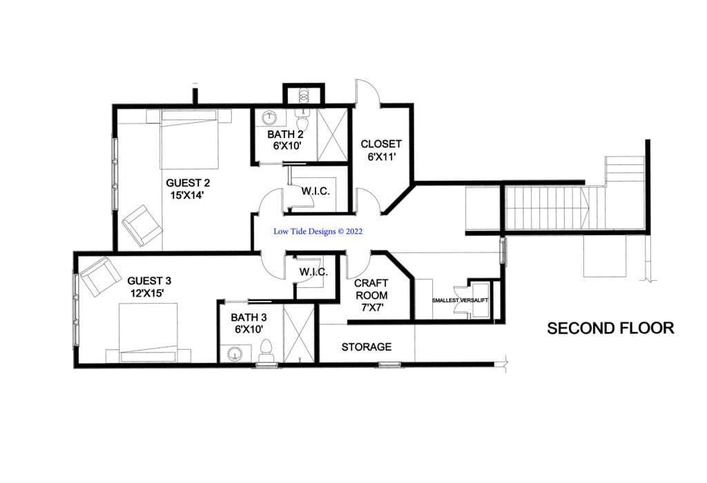 Coastal Crafstman 22-061 (P. Heckler) 2nd Floor
